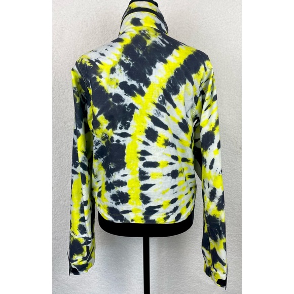 NIKE x OFF-WHITE • Black/Yellow Tie Dye Jacket - Picture 7 of 16